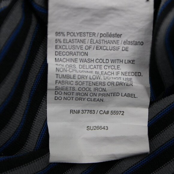 Callaway Opti-Dri Polo Shirt Adult 2XL XXL Blue/Gray/Black Short Sleeve Pullover - Picture 9 of 13